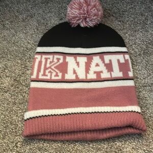 Pink Nation beanie VS fashion show
limited edition